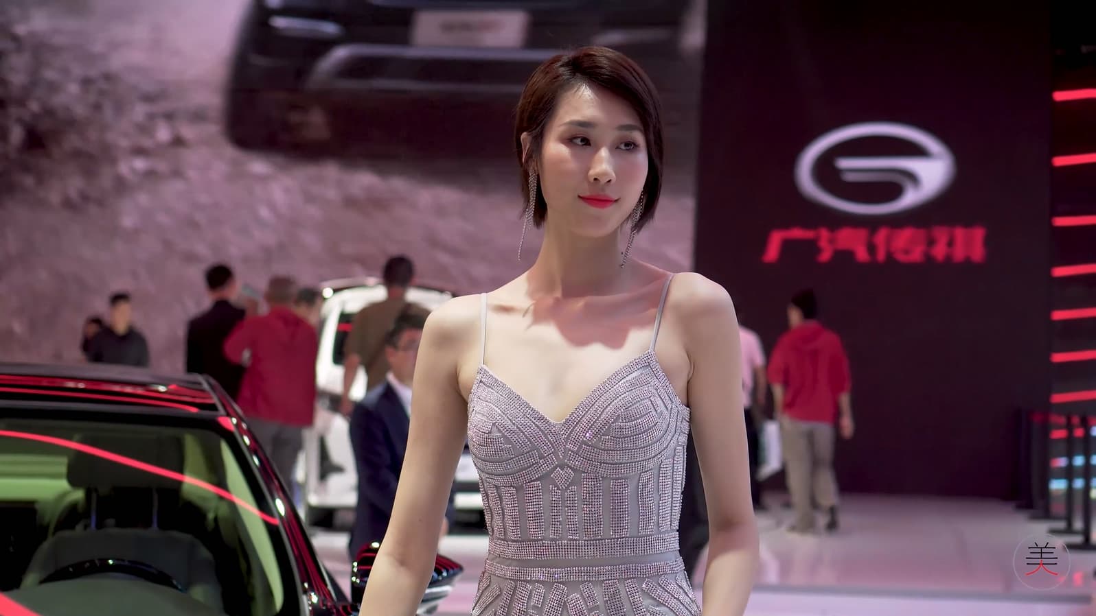 2017广州车展 레이싱모델 Racing Model 东南汽车车模