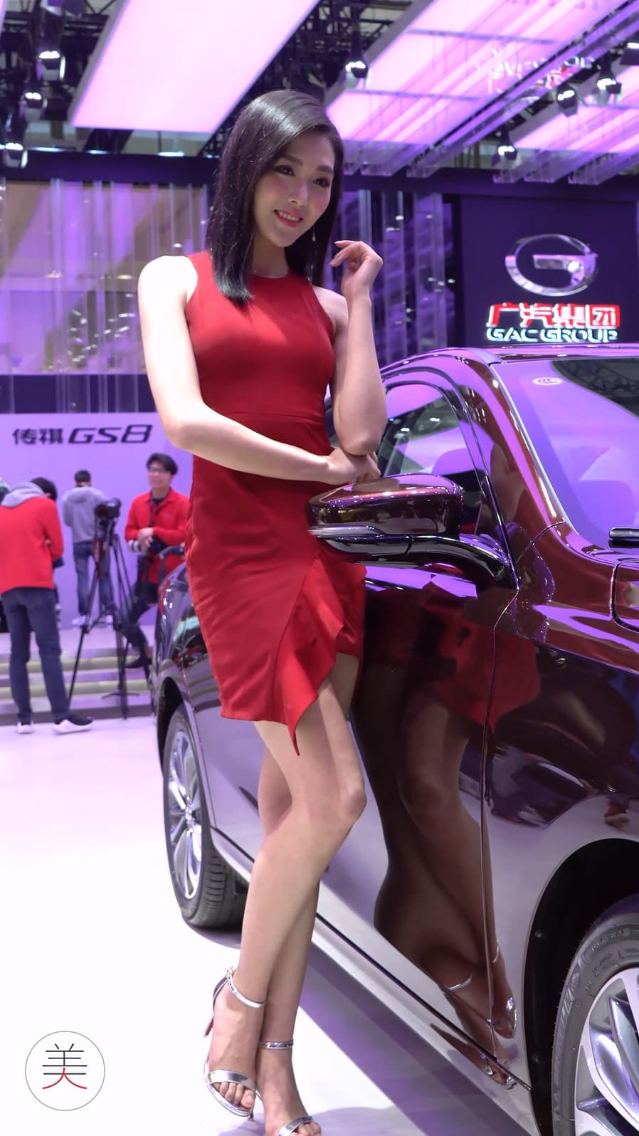2017广州车展 레이싱모델 Racing Model 东南汽车车模