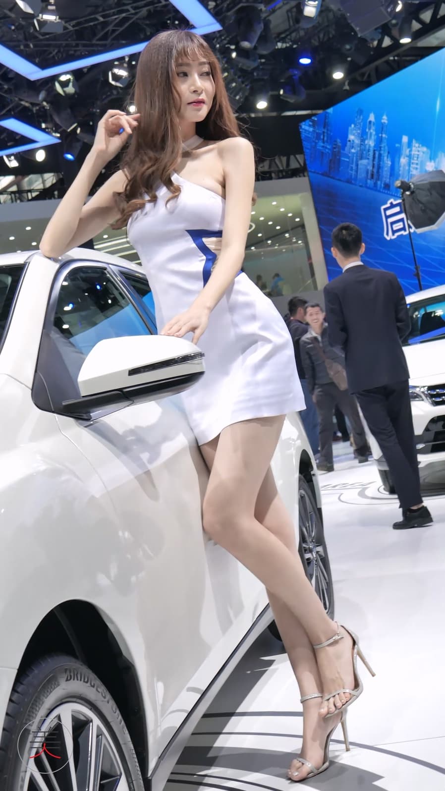 2017广州车展 레이싱모델 Racing Model 东南汽车车模