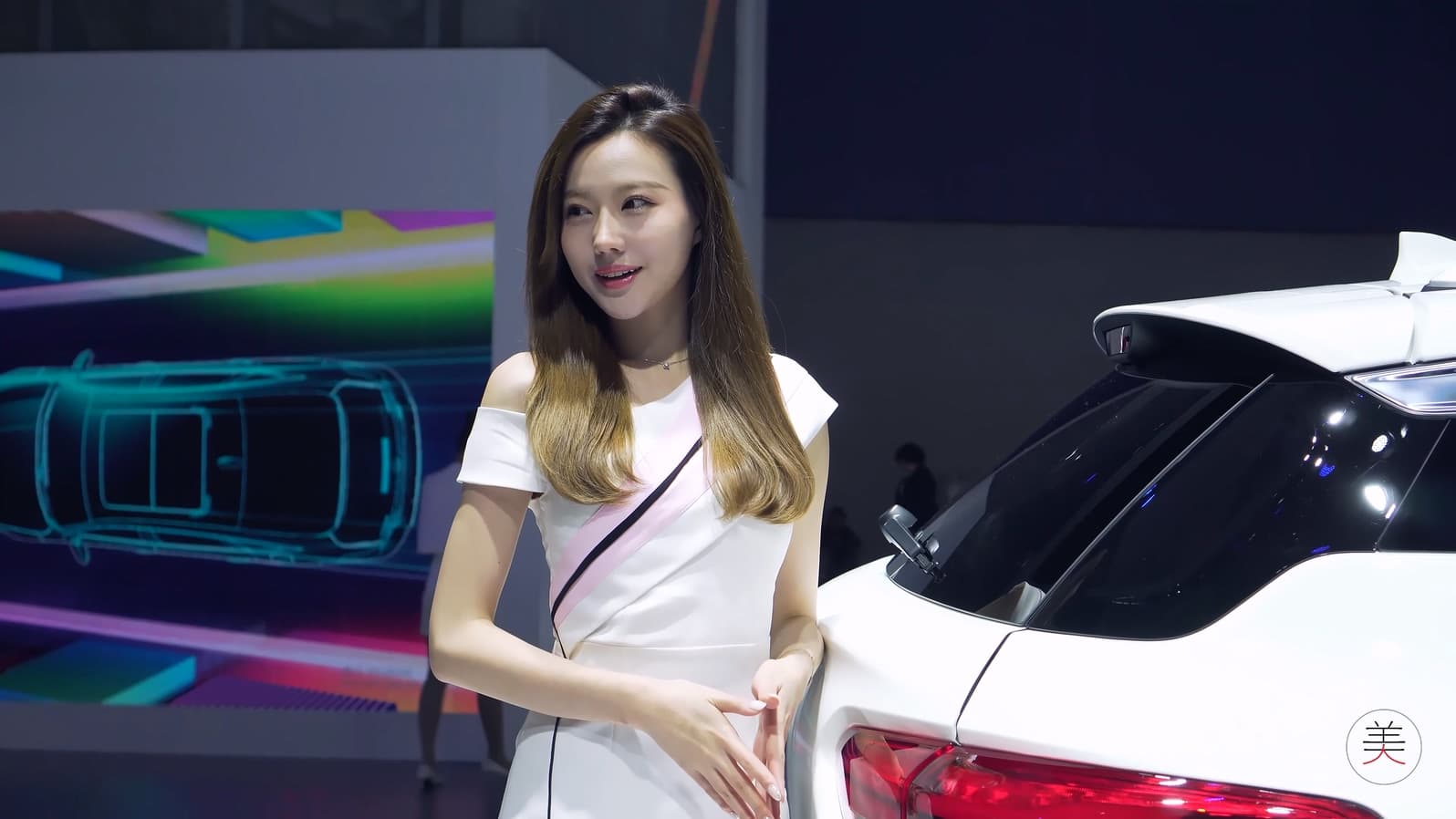 2017广州车展 레이싱모델 Racing Model 东南汽车车模