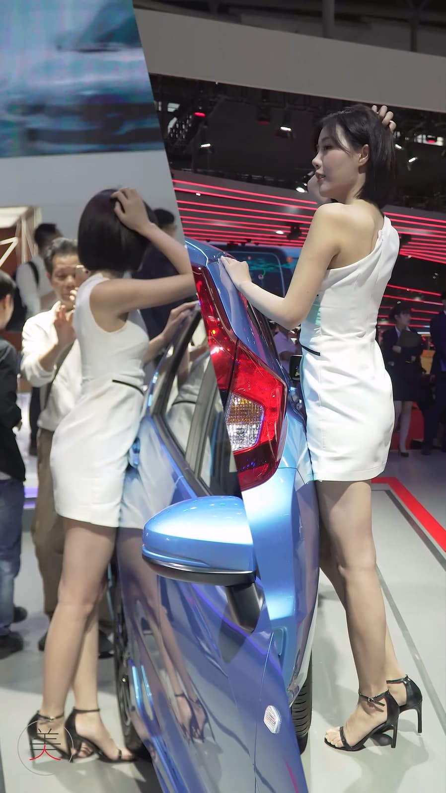 2017广州车展 레이싱모델 Racing Model 东南汽车车模