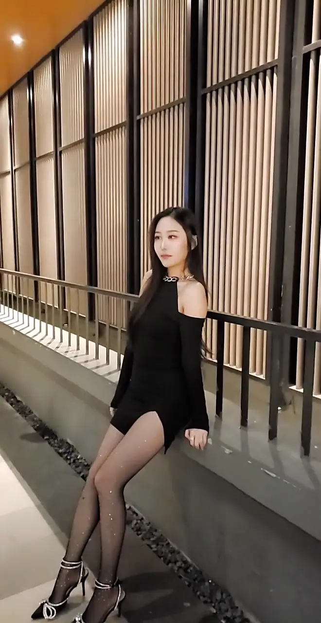 气质美女长腿女神网袜穿搭