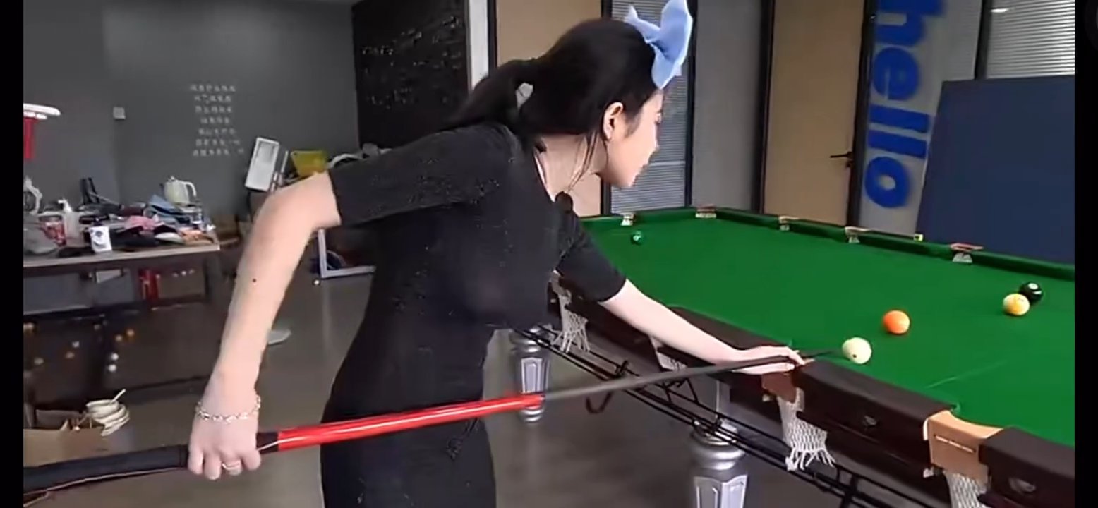 台球女孩Sexy Vacuum