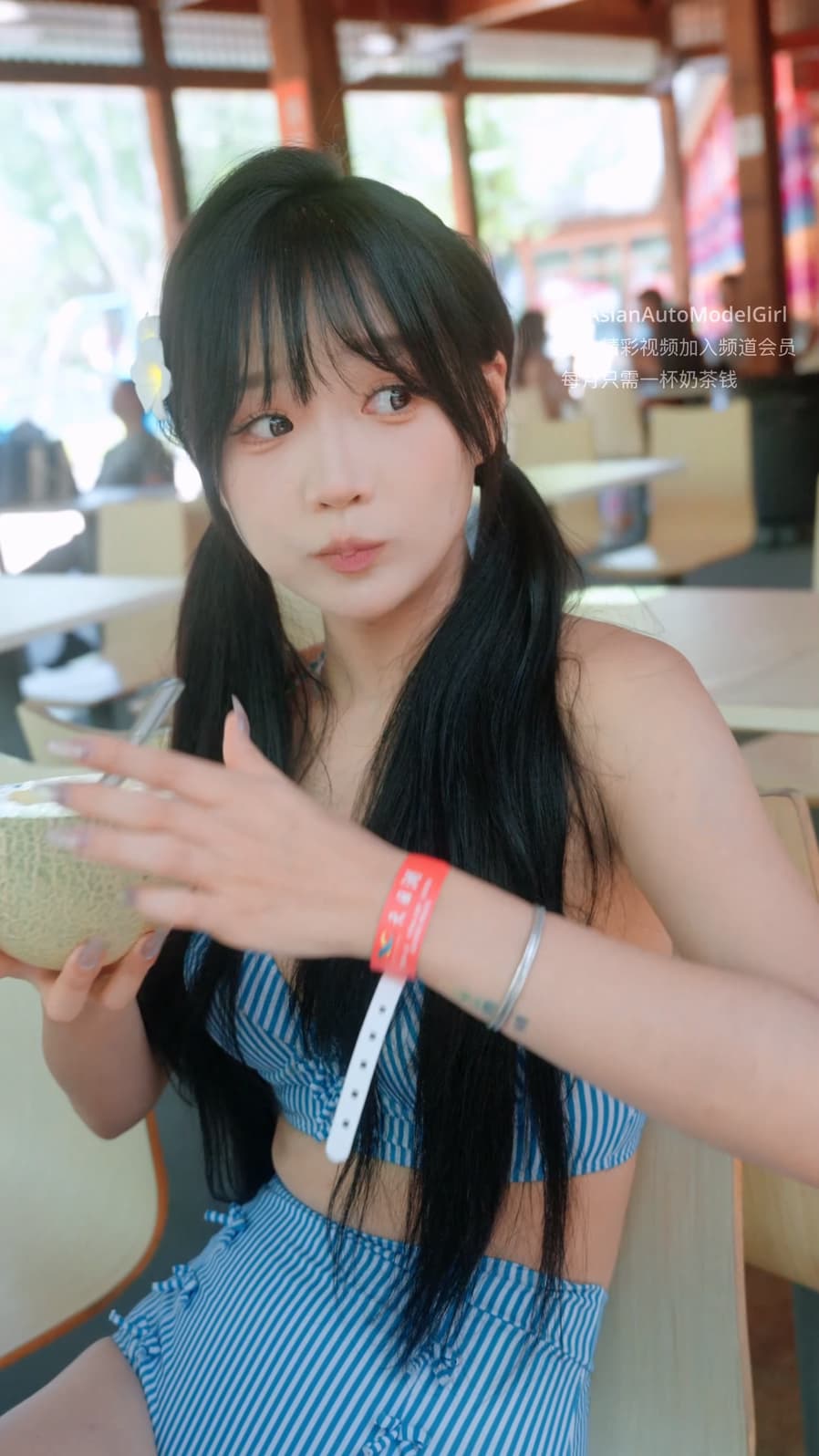 016.AsianAutomodelgirl·泳装写真
