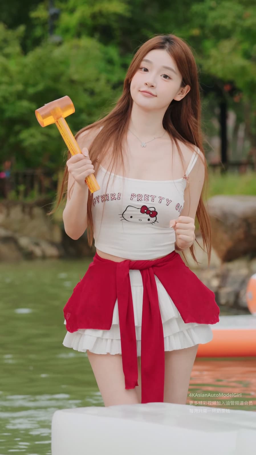 064.AsianAutomodelgirl·泳装写真