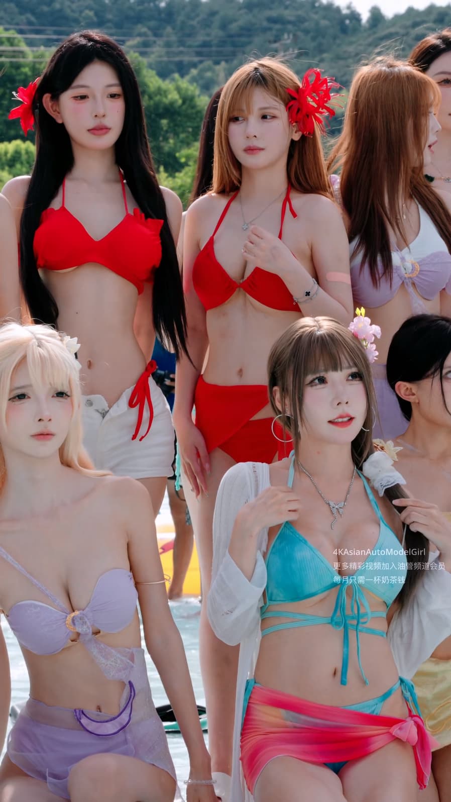 076.AsianAutomodelgirl·泳装写真