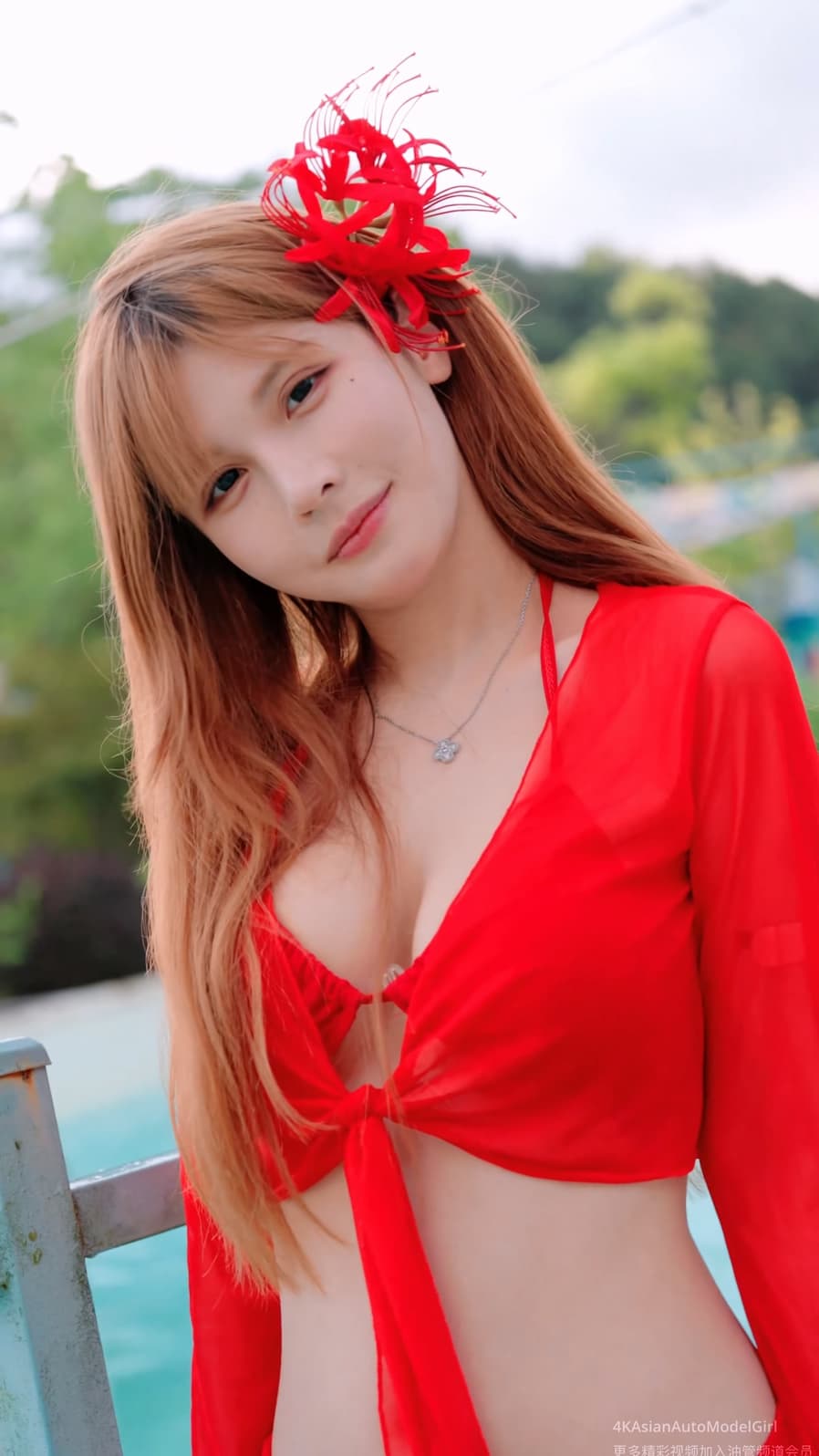 082.AsianAutomodelgirl·泳装写真