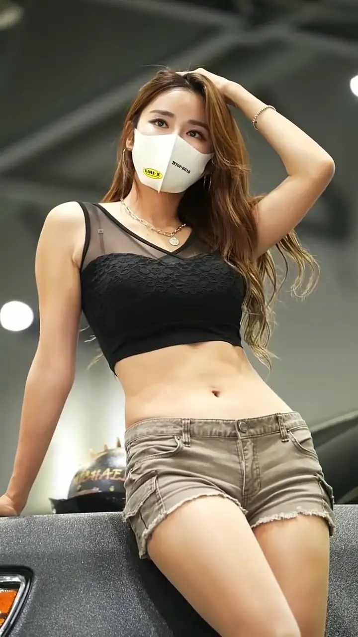 Auto Show Site韩国车模 레이싱 모 델Korean Beautiful Car Model